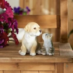 Zingz & Thingz Zingz & Thingz 5.5" Polyresin Best Buds Puppy and Kitten Garden Figurine Tan -Cheap Garden Decor Store unnamed file 9265