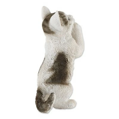 Zingz & Thingz Zingz & Thingz 9" Polyresin Pretty Please Cat Garden Figurine 2 Zingz & Thingz Zingz & Thingz 9" Polyresin Pretty Please Cat Garden Figurine