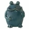 9" Ceramic Standing Frog Figurine - Sagebrook Home Teal