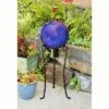 24" Iron Gazing Globe Ball Footed Stand Black Powder Coat Finish - ACHLA Designs -Cheap Garden Decor Store unnamed file 9337