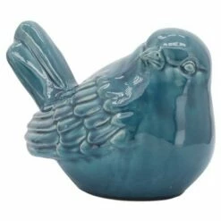 Ceramic Bird Outdoor Figurine - Sagebrook Home Yellow