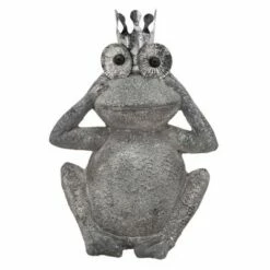 21" Resin Frog Figurine Gray - Sagebrook Home -Cheap Garden Decor Store unnamed file 9370