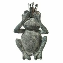 21" Resin Frog Figurine Gray - Sagebrook Home -Cheap Garden Decor Store unnamed file 9371