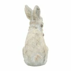 Sagebrook Home 16" Resin Mr. Rabbit Outdoor Statue Antique White -Cheap Garden Decor Store unnamed file 9393