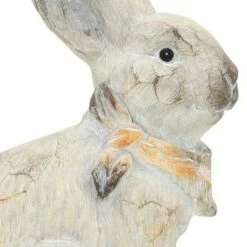 Sagebrook Home 16" Resin Mr. Rabbit Outdoor Statue Antique White -Cheap Garden Decor Store unnamed file 9395