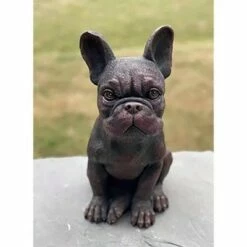 Sagebrook Home 16" Resin Sitting Bulldog Outdoor Statue Bronze 8 Sagebrook Home 16" Resin Sitting Bulldog Outdoor Statue Bronze -Cheap Garden Decor Store unnamed file 9400