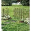 Plow & Hearth Montebello Iron Garden Fencing with Gate -Cheap Garden Decor Store unnamed file 9438