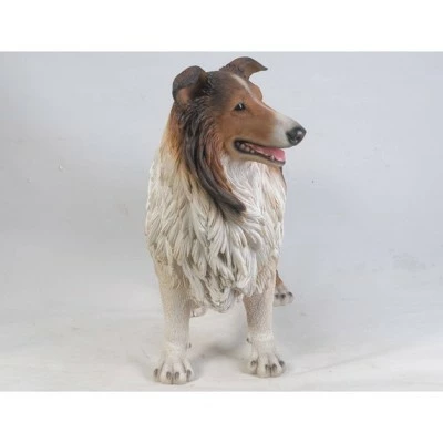 HI-LINE GIFT LTD 21.5" Polyresin Collie Statue Brown - Hi-Line Gift 3 HI-LINE GIFT LTD 21.5" Polyresin Collie Statue Brown - Hi-Line Gift