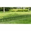 Gardenised Vinyl Wrought Iron- Look Garden Ornamental Edging, Lawn Picket Fence Landscape Panel Border, Flower Bed Barrier, One Piece 1 Gardenised Vinyl Wrought Iron- Look Garden Ornamental Edging, Lawn Picket Fence Landscape Panel Border, Flower Bed Barrier, One Piece -Cheap Garden Decor Store unnamed file 9514