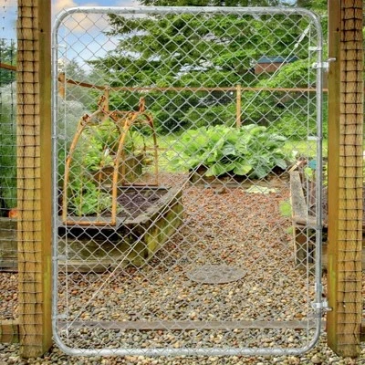 Adjust-A-Gate Lifetime Fence CL 013629 Fit Right Adjustable Chain Link Anti Sag Walk Gate Kit for Openings 24 to 72 Inches Wide, Round Corner Frame, 6 Feet High 6 Adjust-A-Gate Lifetime Fence CL 013629 Fit Right Adjustable Chain Link Anti Sag Walk Gate Kit for Openings 24 to 72 Inches Wide, Round Corner Frame, 6 Feet High - Image 4