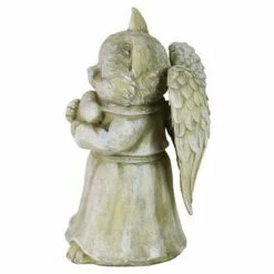 10.43" Resin Cat Angel Garden Statue Gray - Exhart -Cheap Garden Decor Store unnamed file 96