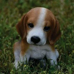 HI-LINE GIFT LTD 6" Polyresin Beagle Puppy Statue Brown/White - Hi-Line Gift -Cheap Garden Decor Store unnamed file 962