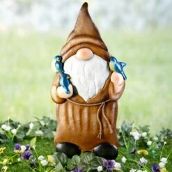 The Lakeside Collection Lakeside Garden Gnome Accessory – Outdoor Décor – St. Francis -Cheap Garden Decor Store unnamed file 9624