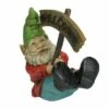 Northlight 10.5" Silly Gnome with Welcome Sign Outdoor Garden Statue -Cheap Garden Decor Store unnamed file 9627
