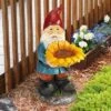 Design Toscano Sunflower Sammy Garden Gnome Statue - Multicolored 2 Design Toscano Sunflower Sammy Garden Gnome Statue - Multicolored -Cheap Garden Decor Store unnamed file 9629
