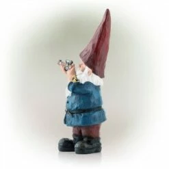 Alpine Corporation Alpine 12" Hunting Shirt Magnesium Oxide Garden Gnome Statue Blue 10 Alpine Corporation Alpine 12" Hunting Shirt Magnesium Oxide Garden Gnome Statue Blue -Cheap Garden Decor Store unnamed file 9652