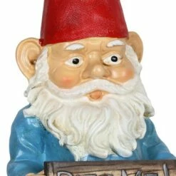 13" Resin Borris the Bite Me Sign Gnome - Exhart -Cheap Garden Decor Store unnamed file 9676