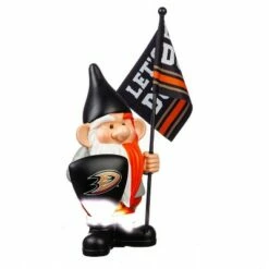 Evergreen Anaheim Ducks, Flag Holder Gnome -Cheap Garden Decor Store unnamed file 9694