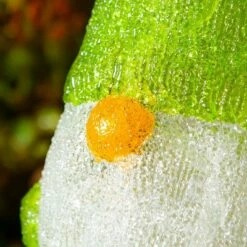 Evergreen Twinkling Light Gnome Garden Statue, Light Green