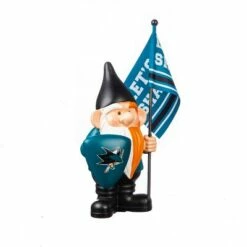 Evergreen San Jose Sharks, Flag Holder Gnome 7 Evergreen San Jose Sharks, Flag Holder Gnome -Cheap Garden Decor Store unnamed file 9709
