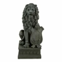 Zingz & Thingz Zingz & Thingz 25" Polyresin Lion Guardian Statue Gray -Cheap Garden Decor Store unnamed file 977