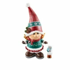 The Lakeside Collection Lakeside Ceramic Christmas Gnome - Holiday Figurine for Indoor/Outdoor Display -Cheap Garden Decor Store unnamed file 9774