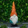 Northlight Orange Standing Gnome with Butterfly Patio and Garden Statue -Cheap Garden Decor Store unnamed file 9793
