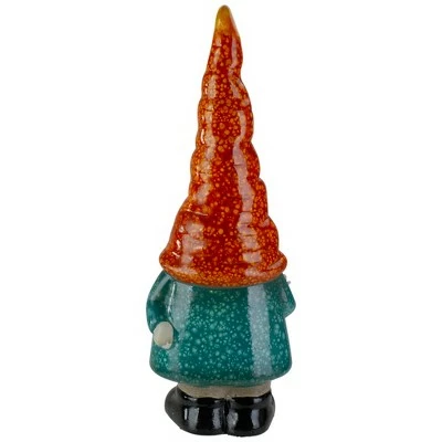 Northlight Orange Standing Gnome with Butterfly Patio and Garden Statue 6 Northlight Orange Standing Gnome with Butterfly Patio and Garden Statue - Image 4