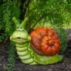 Northlight 13.5" Green and Brown Snail Outdoor Garden Statue -Cheap Garden Decor Store unnamed file 98