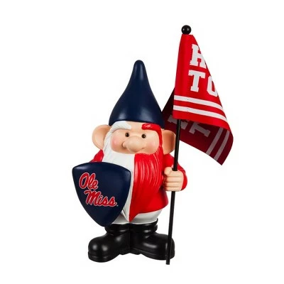 Evergreen University of Mississippi, Flag Holder Gnome 2 Evergreen University of Mississippi, Flag Holder Gnome