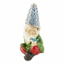 Zingz & Thingz Zingz & Thingz 7.25" Polyresin Cherry Gnome Solar Statue -Cheap Garden Decor Store unnamed file 9851