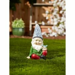 Zingz & Thingz Zingz & Thingz 7.25" Polyresin Cherry Gnome Solar Statue -Cheap Garden Decor Store unnamed file 9858