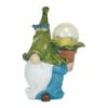 Zingz & Thingz Zingz & Thingz 10.6" Polyresin Gnome with Flower Pot Solar Statue -Cheap Garden Decor Store unnamed file 9876