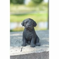 HI-LINE GIFT LTD 6.5" Polyresin Labrador Puppy Black - Hi-Line Gift -Cheap Garden Decor Store unnamed file 991