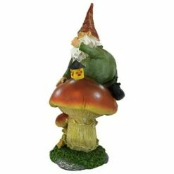 Design Toscano Tesla With The Lamp Garden Gnome Statue - Multicolored -Cheap Garden Decor Store unnamed file 9974