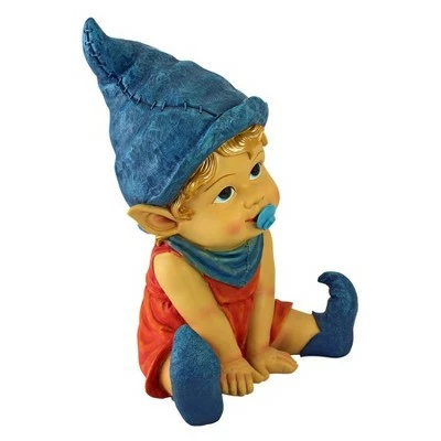Design Toscano Archibald The Baby Gnome Statue - Multicolored 4 Design Toscano Archibald The Baby Gnome Statue - Multicolored - Image 2