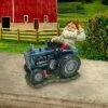 Design Toscano Plowing Pete On His Tractor Garden Gnome Statue - Multicolored -Cheap Garden Decor Store unnamed file 9998