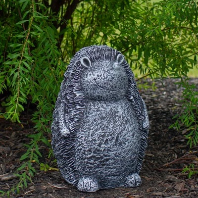Northlight 15" Gray Standing Hedgehog Outdoor Garden Statue 2 Northlight 15" Gray Standing Hedgehog Outdoor Garden Statue